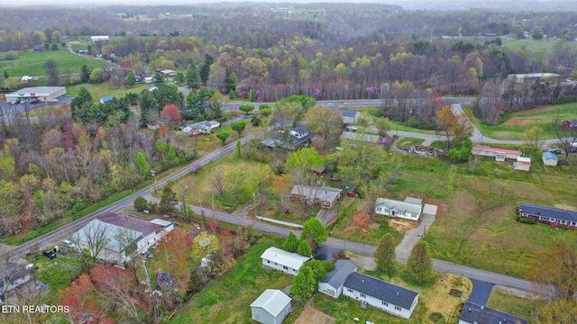 107 Ford St, Byrdstown, TN 38549 - drone / aerial view with a view of trees