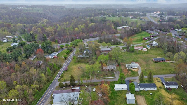 107 Ford St, Byrdstown, TN 38549 - drone / aerial view with a wooded view