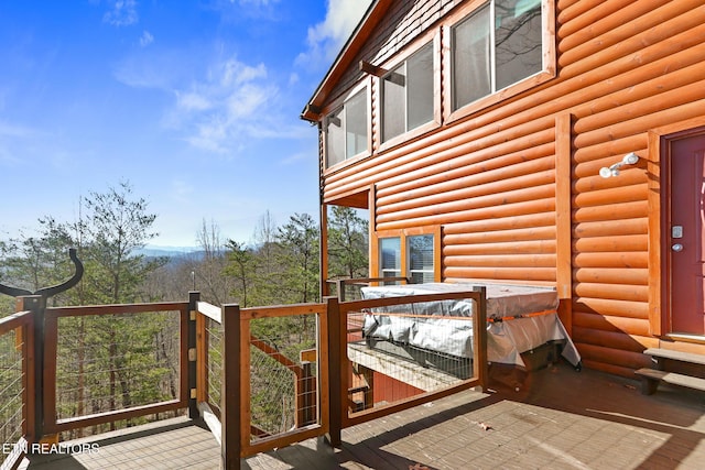 view of deck
