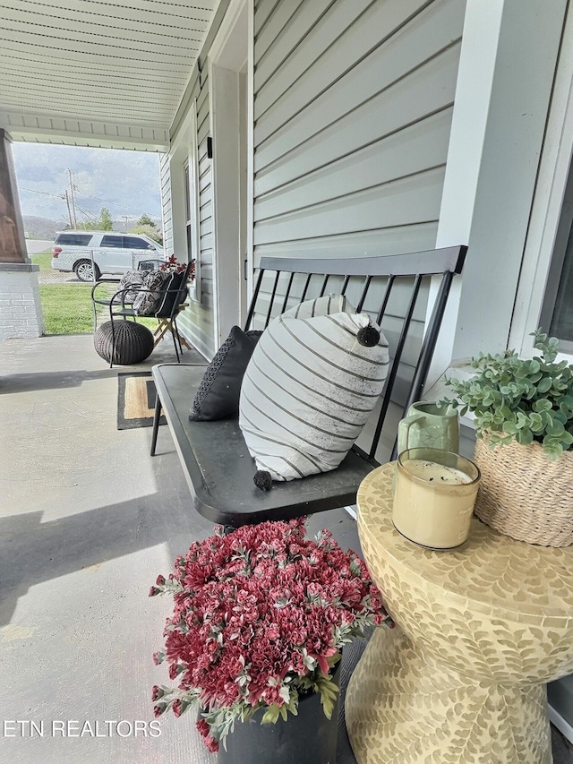 view of patio / terrace featuring a porch