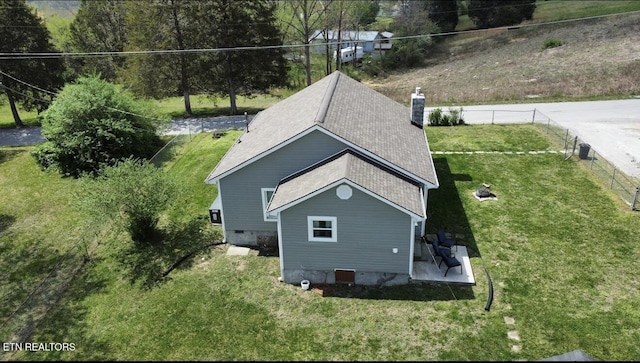 drone / aerial view