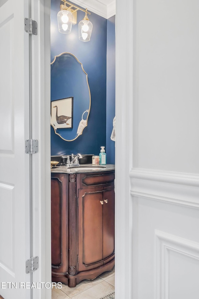 1798 Pearl Ave, Cookeville, TN 38506 - bathroom featuring tile patterned floors and vanity