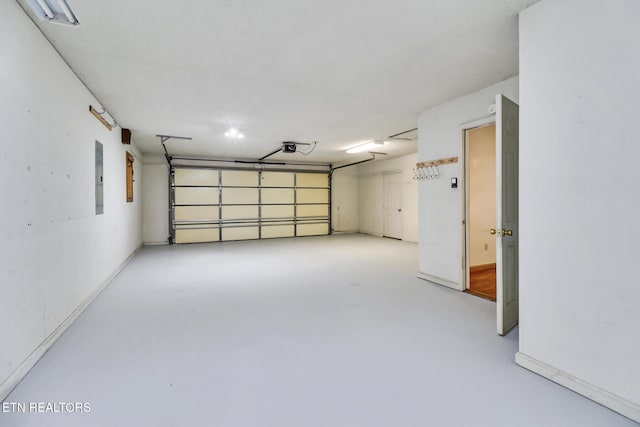 214 Snead Dr, Crossville, TN 38558 - garage with electric panel