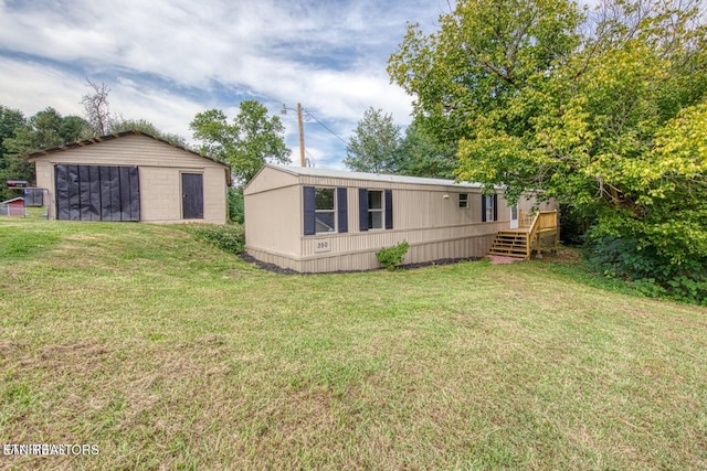 350 Kagley Dr, Lenoir City, TN 37771 - view of yard featuring an outbuilding
