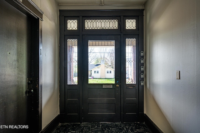 view of foyer