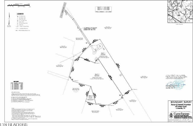 798 Lawson Rd, Crossville, TN 38571 - survey map / technical document