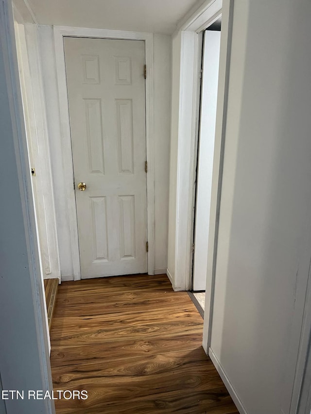 798 Lawson Rd, Crossville, TN 38571 - hallway with dark wood finished floors