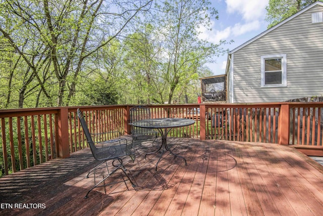 view of deck