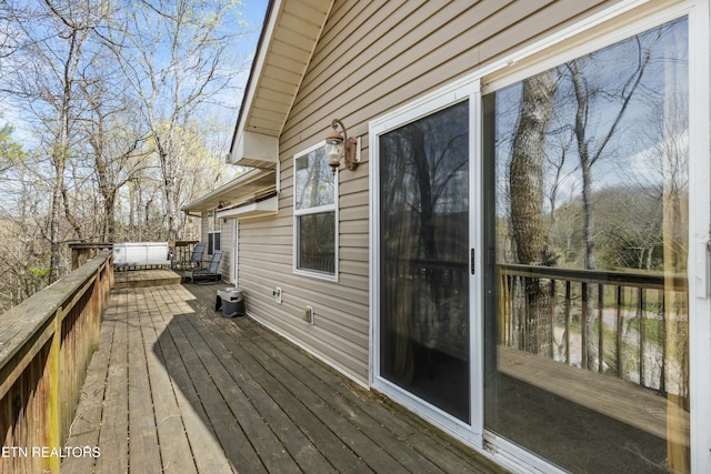 view of deck
