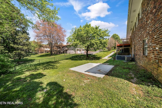 230 Briarcliff Ave, Oak Ridge, TN 37830 - view of yard featuring a patio area and fence