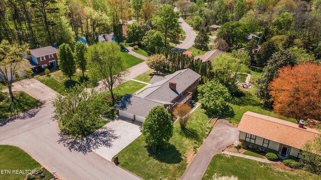 230 Briarcliff Ave, Oak Ridge, TN 37830 - aerial view featuring a residential view