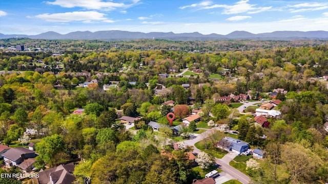 230 Briarcliff Ave, Oak Ridge, TN 37830 - aerial view with a mountain view