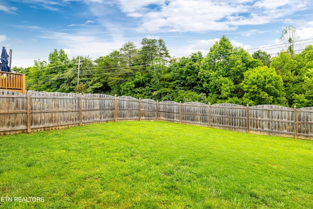 5811 Rain Cloud Rd, Knoxville, TN 37918 - view of fenced backyard