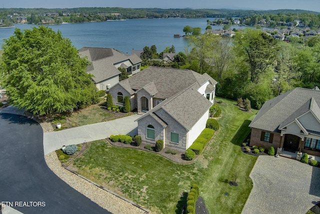 304 Coweta Ct, Loudon, TN 37774 - birds eye view of property with a water view