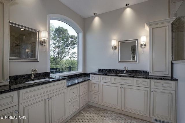 304 Coweta Ct, Loudon, TN 37774 - full bathroom featuring tiled shower and vanity