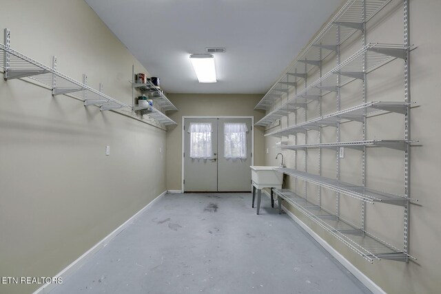 304 Coweta Ct, Loudon, TN 37774 - storage featuring visible vents and french doors