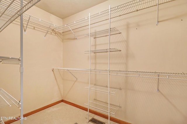 13 Oxford Cir, Fairfield Glade, TN 38558 - walk in closet featuring visible vents and carpet floors