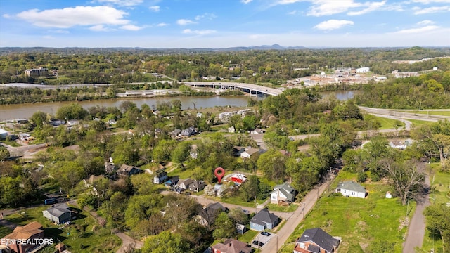 2214 Lincoln St, Knoxville, TN 37920 - birds eye view of property featuring a water view