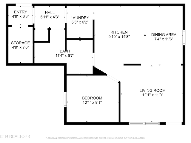 2214 Lincoln St, Knoxville, TN 37920 - plan