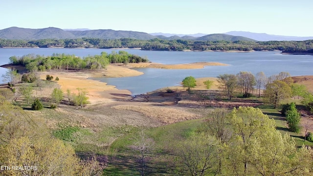 1274 Cedar Hills Rd, Dandridge, TN 37725 - water view with a mountain backdrop