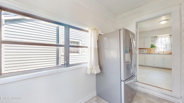 bathroom featuring baseboards