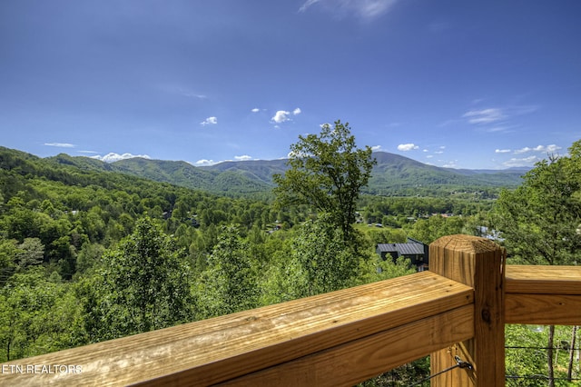 3505 Mountain Tyme Way, Sevierville, TN 37862 - property view of mountains with a forest view