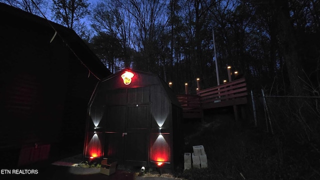101 Old Vasper Rd, Caryville, TN 37714 - exterior space featuring an outdoor structure