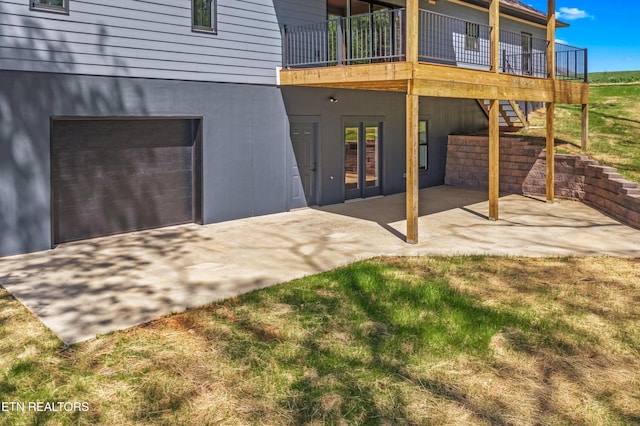 322 Fairway Dr, Dandridge, TN 37725 - exterior space featuring a patio area and stairway