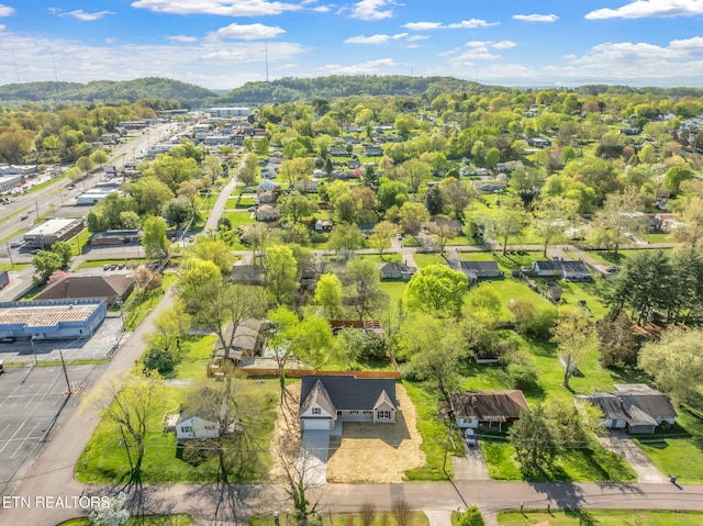 birds eye view of property featuring a residential view