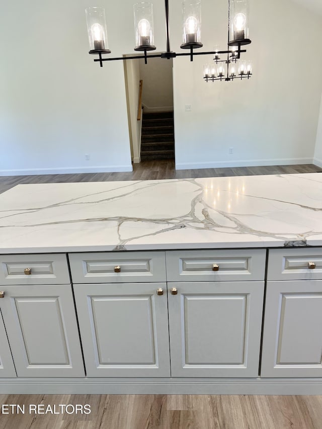 room details featuring wood finished floors