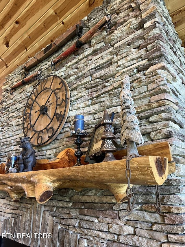 view of room details