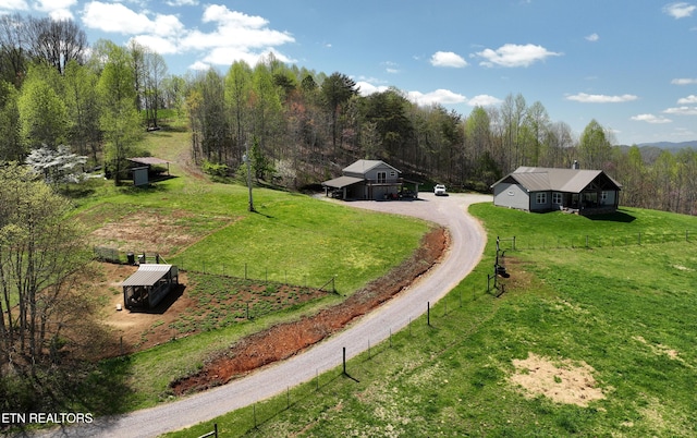 exterior space featuring driveway