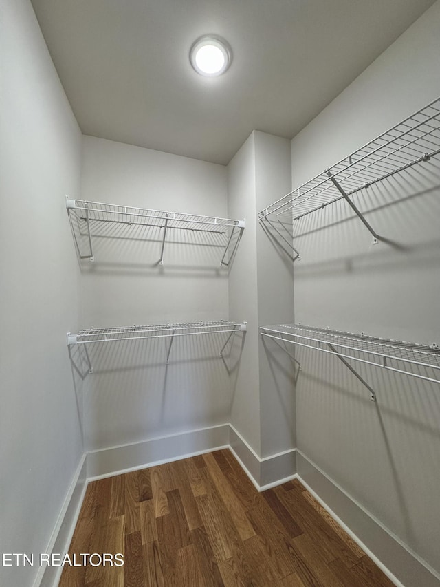304 Broad St, Sweetwater, TN 37874 - walk in closet featuring wood finished floors
