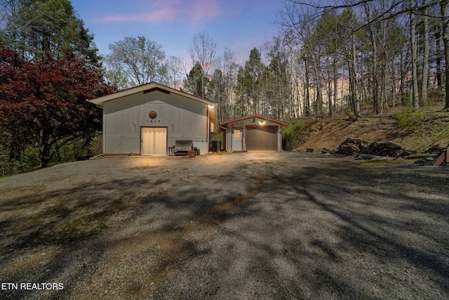 1615 Upper Middle Creek Rd, Sevierville, TN 37876 - view of detached garage