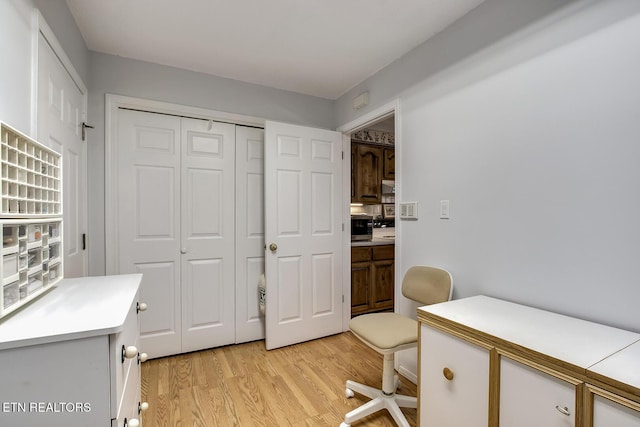 212 Tooweka Ln, Loudon, TN 37774 - office area featuring light wood finished floors