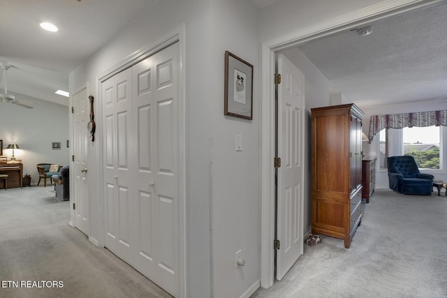212 Tooweka Ln, Loudon, TN 37774 - corridor featuring light colored carpet and baseboards