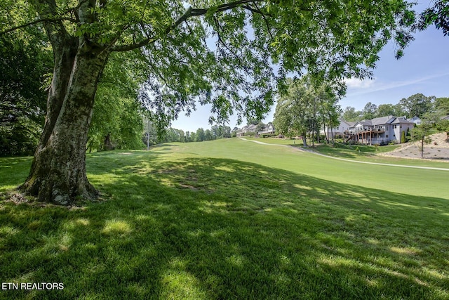 212 Tooweka Ln, Loudon, TN 37774 - view of community featuring a yard and golf course view