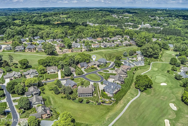 212 Tooweka Ln, Loudon, TN 37774 - aerial view of property's location with nearby suburban area and a local golf course