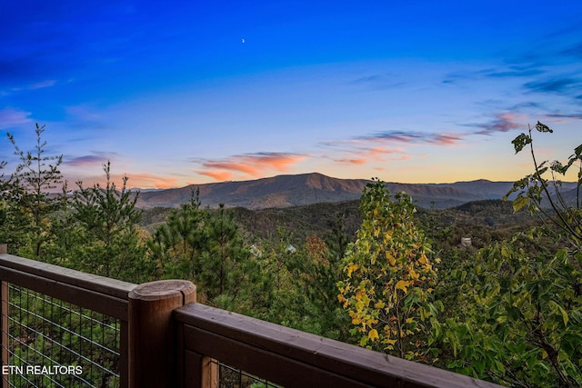 property view of mountains