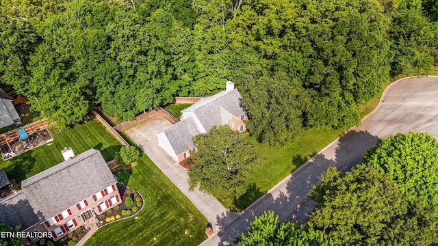 drone / aerial view