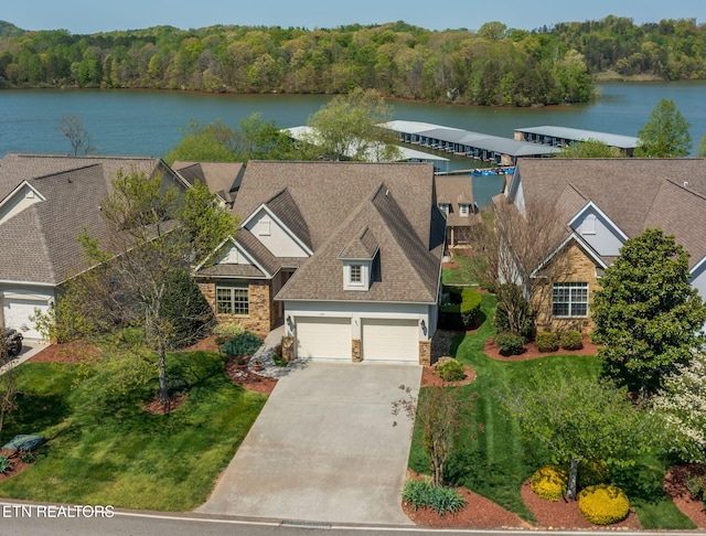 989 Rarity Bay Pkwy, Vonore, TN 37885 - exterior space featuring a view of trees and a water view
