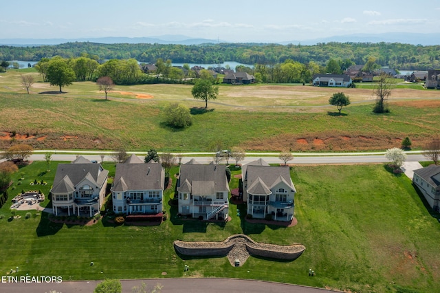 989 Rarity Bay Pkwy, Vonore, TN 37885 - aerial view featuring a residential view and a water view