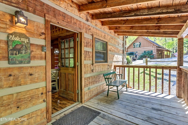 2580 Black Bear Ln, Sevierville, TN 37876 - deck with a porch