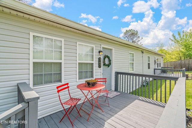 369 Robertsville Rd, Oak Ridge, TN 37830 - view of wooden terrace