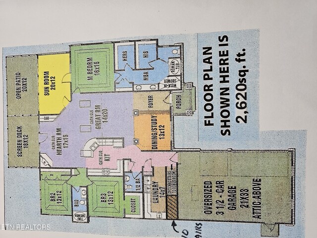 169 Dudi Trl, Vonore, TN 37885 - view of layout