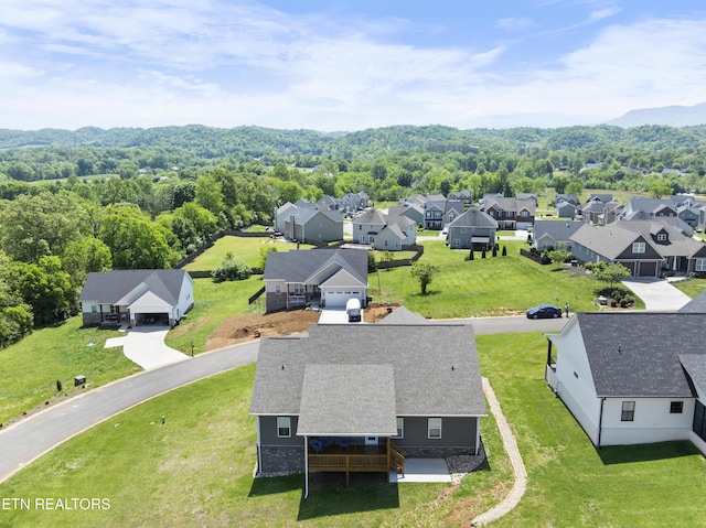 2718 Vista Meadows Ln, Sevierville, TN 37876 - aerial view featuring a residential view and a view of trees