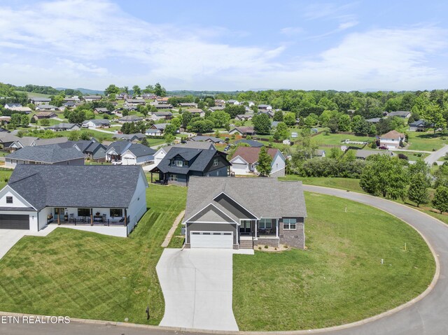 2718 Vista Meadows Ln, Sevierville, TN 37876 - drone / aerial view with a residential view