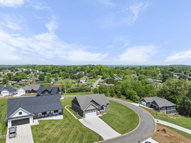 2718 Vista Meadows Ln, Sevierville, TN 37876 - aerial view featuring a residential view
