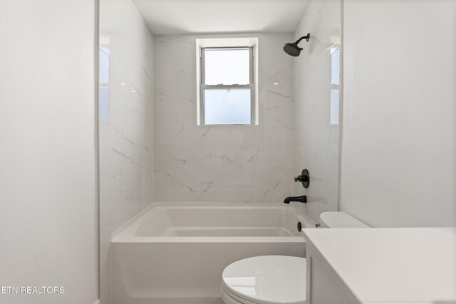 5911 Roberts Rd, Corryton, TN 37721 - full bath featuring shower / bathing tub combination, vanity, and toilet