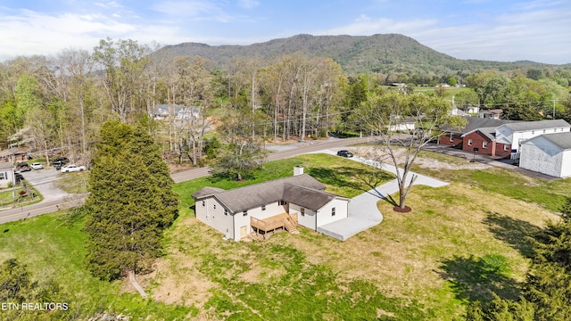 5911 Roberts Rd, Corryton, TN 37721 - aerial view with a forest view and a mountain view